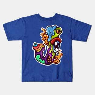 Alfabet Monster J Kids T-Shirt